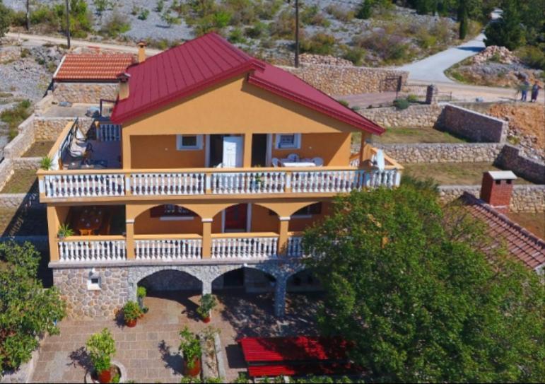 Apartmani Mirjana Трибани-Крушчица Екстериор снимка