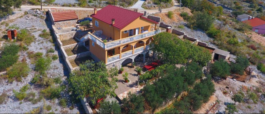 Apartmani Mirjana Трибани-Крушчица Екстериор снимка